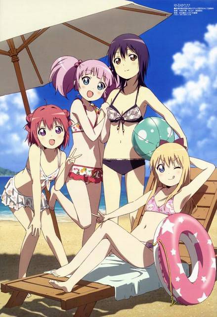 [141 images] about the erotic picture of Yuruyuri. 1 130