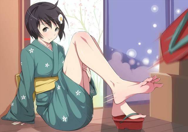 [131 photos] about the erotic image of the Bakemonogatari series. 1 127