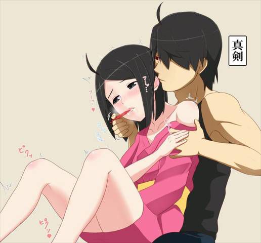 [131 photos] about the erotic image of the Bakemonogatari series. 1 46