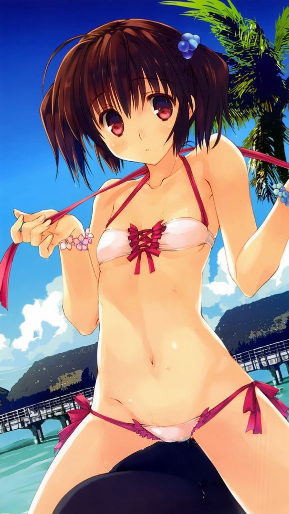 [Secondary, swimsuit] When you come to the sea, everyone becomes open, right? Swimsuit x Sea Photo Gallery Part1 15