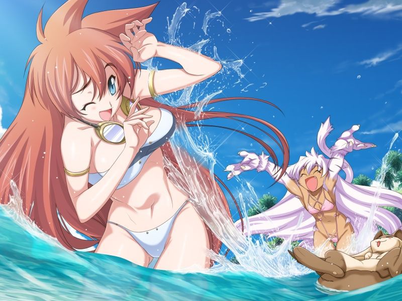 [Secondary, swimsuit] When you come to the sea, everyone becomes open, right? Swimsuit x Sea Photo Gallery Part1 4