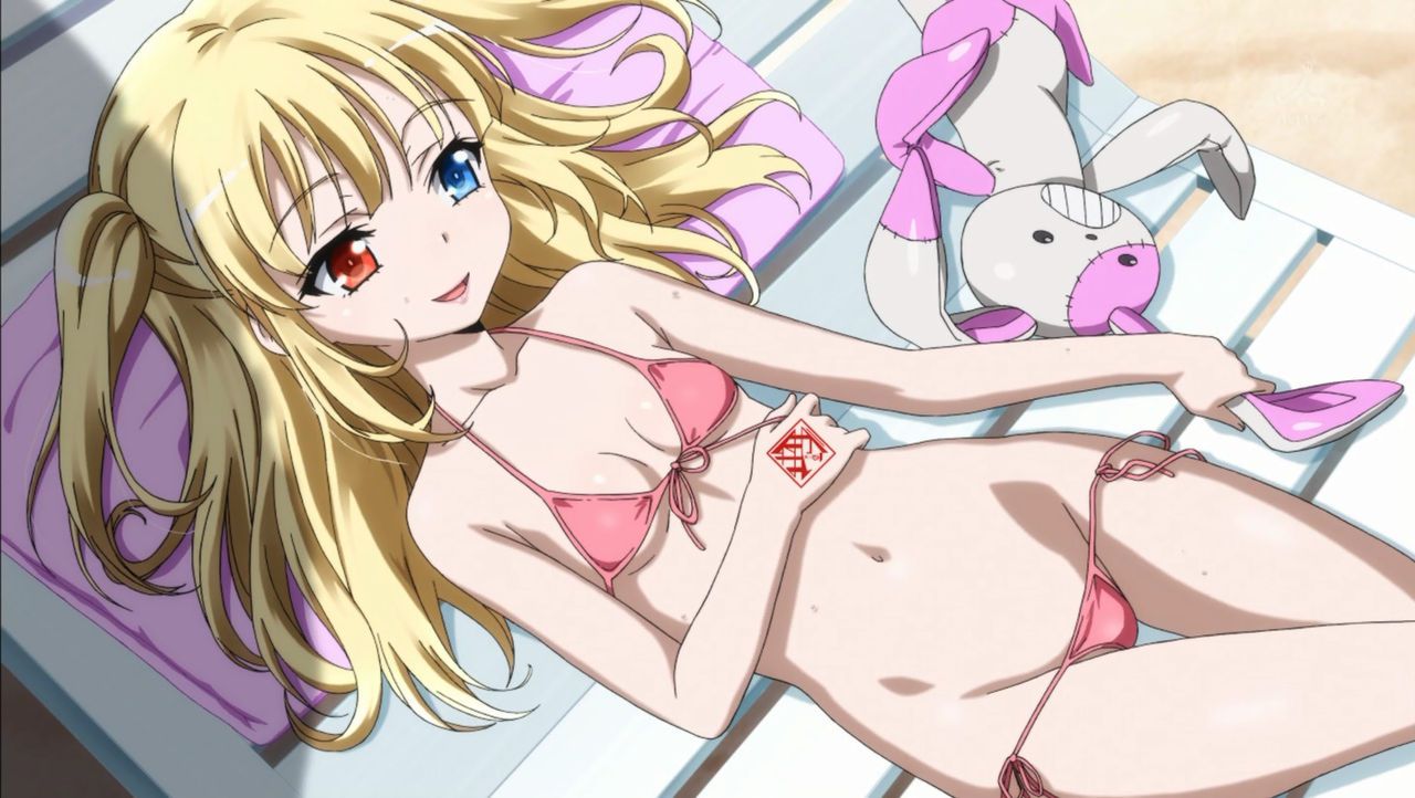[Secondary, swimsuit] I want to go to the sea or the pool and such a pretty girl!! Part 3 13