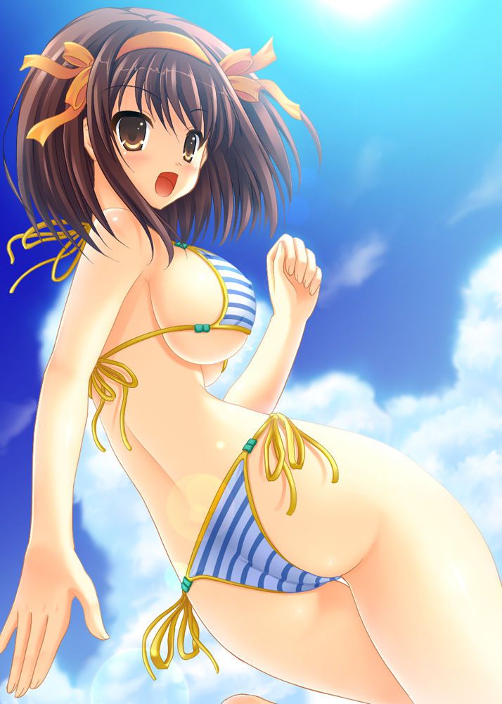[Secondary, swimsuit] I want to go to the sea or the pool and such a pretty girl!! Part 3 16
