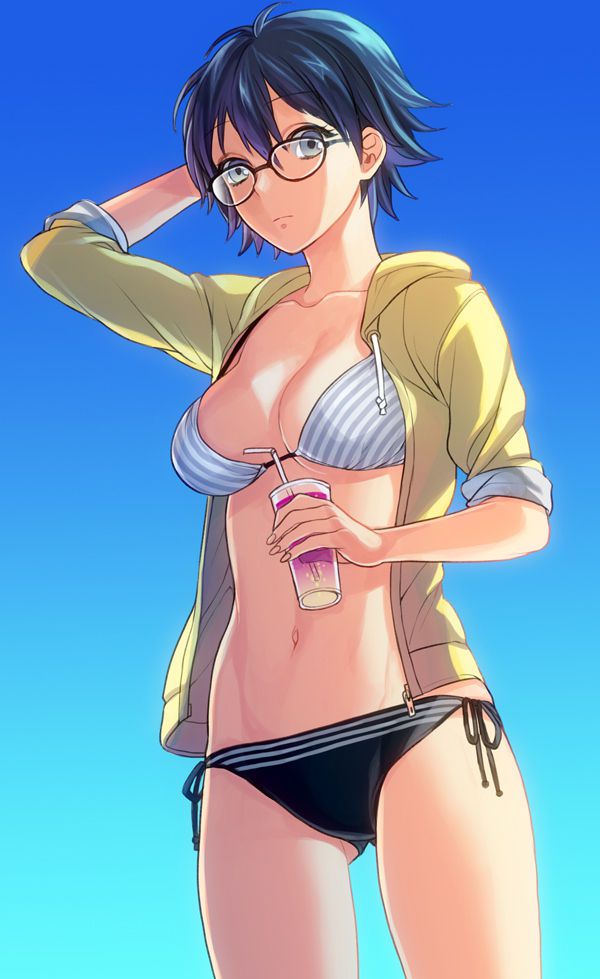 [Secondary, swimsuit] I want to go to the sea or the pool and such a pretty girl!! Part 3 22