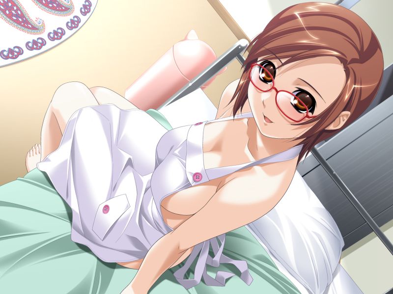 Image of two-dimensional girl with glasses eh 4