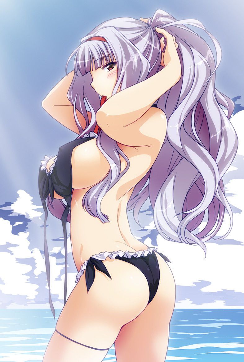 [secondary swimsuit] without losing the guerrilla thunderstorm, I'm collecting erotic pictures of beautiful girl swimsuit ~? Part2 5