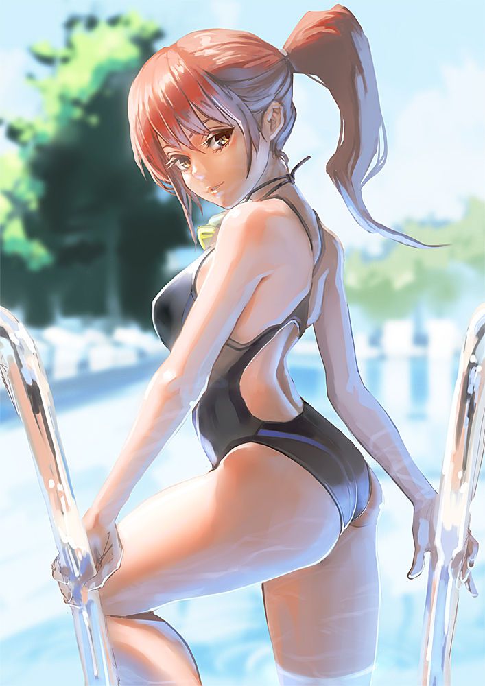 [Secondary swimsuit] body is no longer an art firm... Beautiful girl image of a swimsuit 25