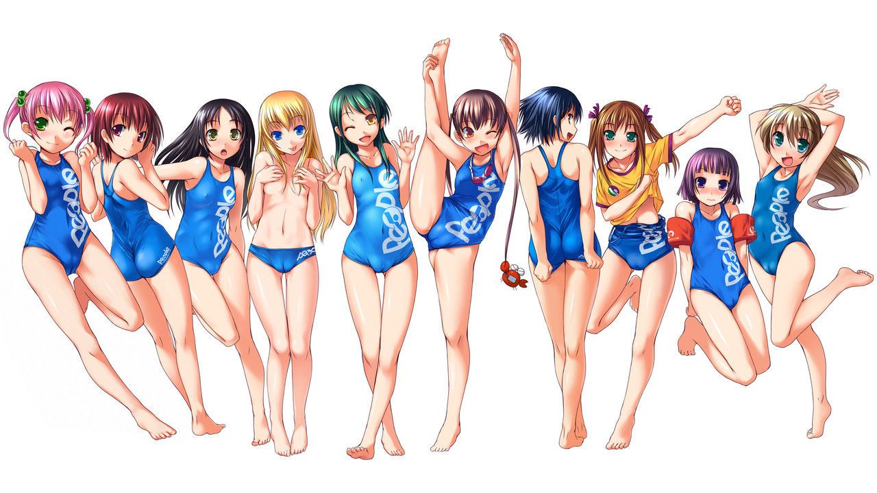 Beautiful girl picture of 3 surcharge school swimsuit with mysterious charm [secondary swimsuit] Part2 20
