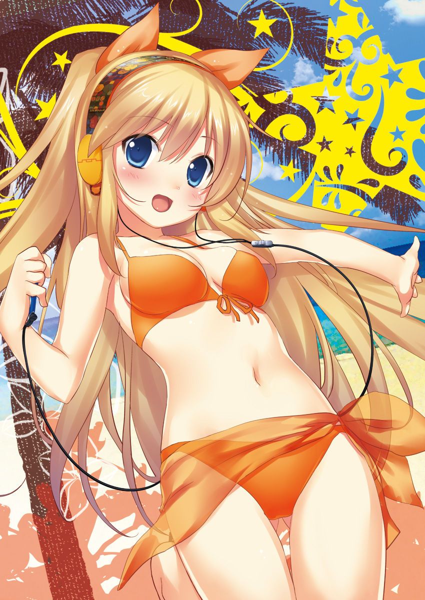 It is a picture that a cute girl wears a cute swimsuit [secondary, swimsuit]-Part2 12