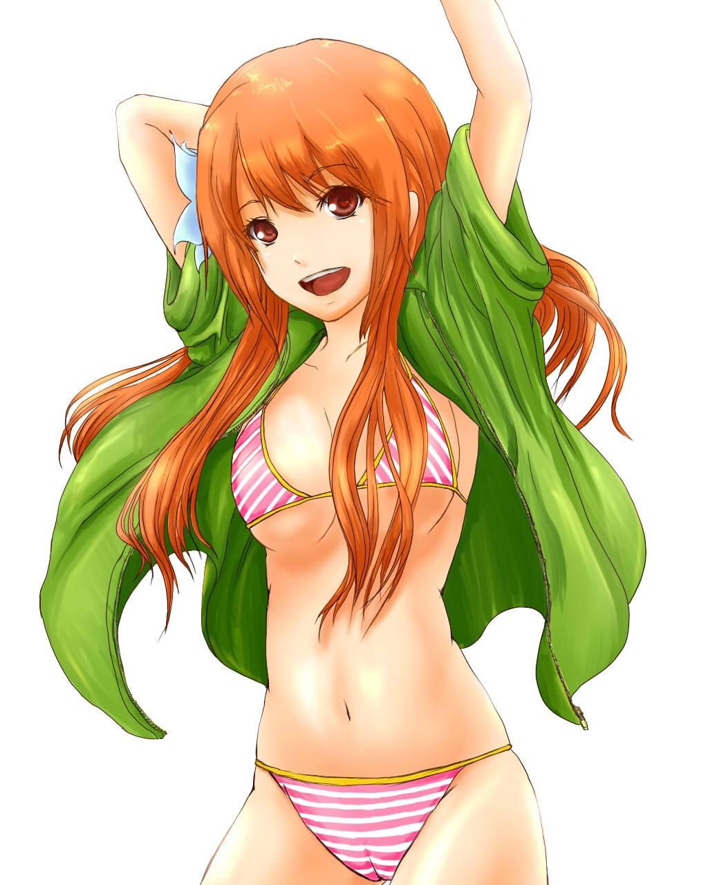 It is a picture that a cute girl wears a cute swimsuit [secondary, swimsuit]-Part2 18