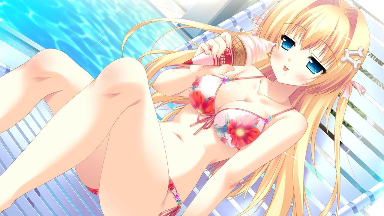 It is a picture that a cute girl wears a cute swimsuit [secondary, swimsuit]-Part2 24