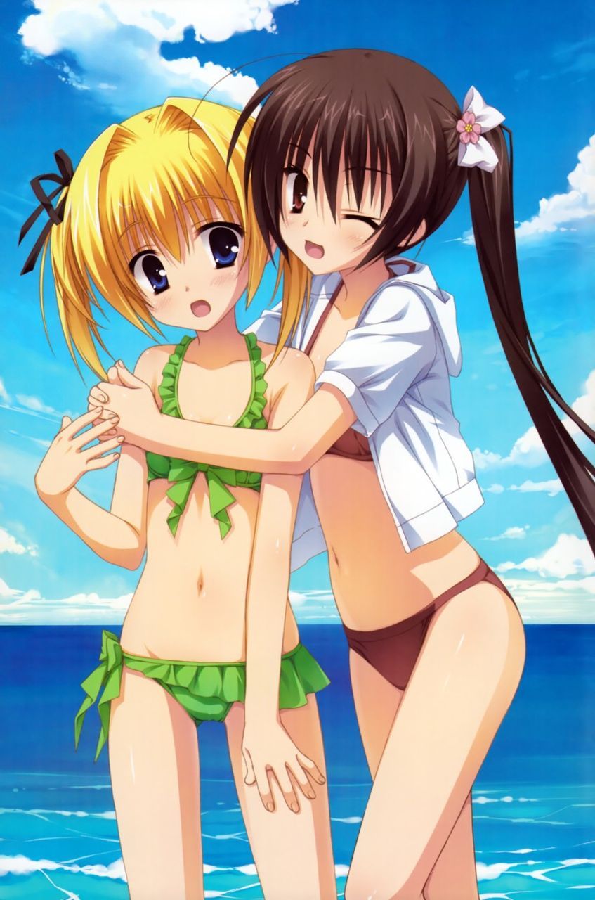 It is a picture that a cute girl wears a cute swimsuit [secondary, swimsuit]-Part2 25