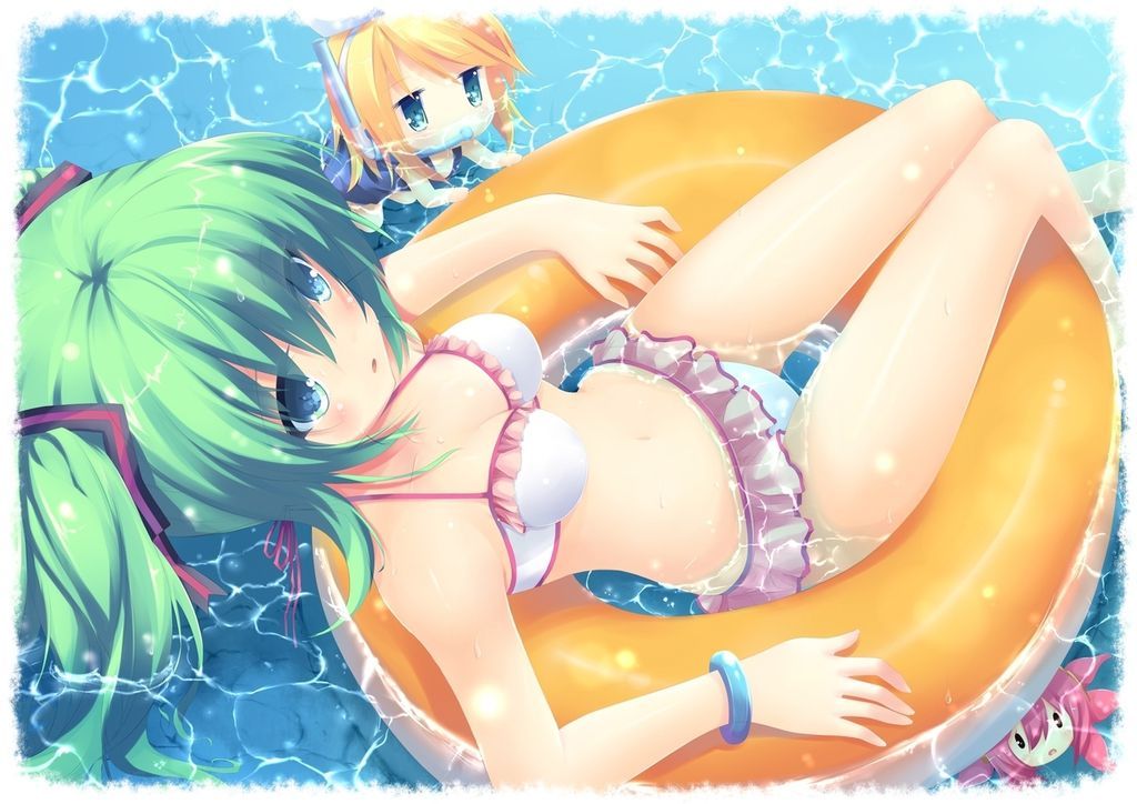 It is a picture that a cute girl wears a cute swimsuit [secondary, swimsuit]-Part2 3