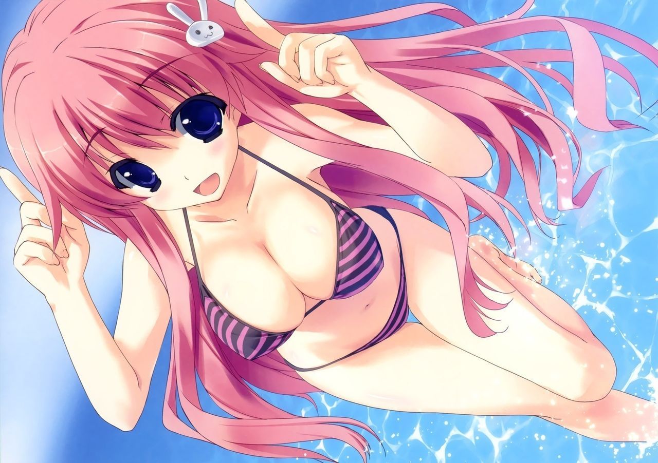 It is a picture that a cute girl wears a cute swimsuit [secondary, swimsuit]-Part2 5