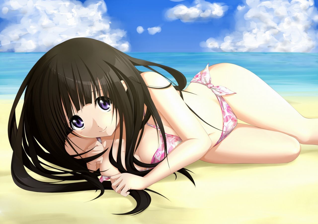 It is a picture that a cute girl wears a cute swimsuit [secondary, swimsuit]-Part2 6