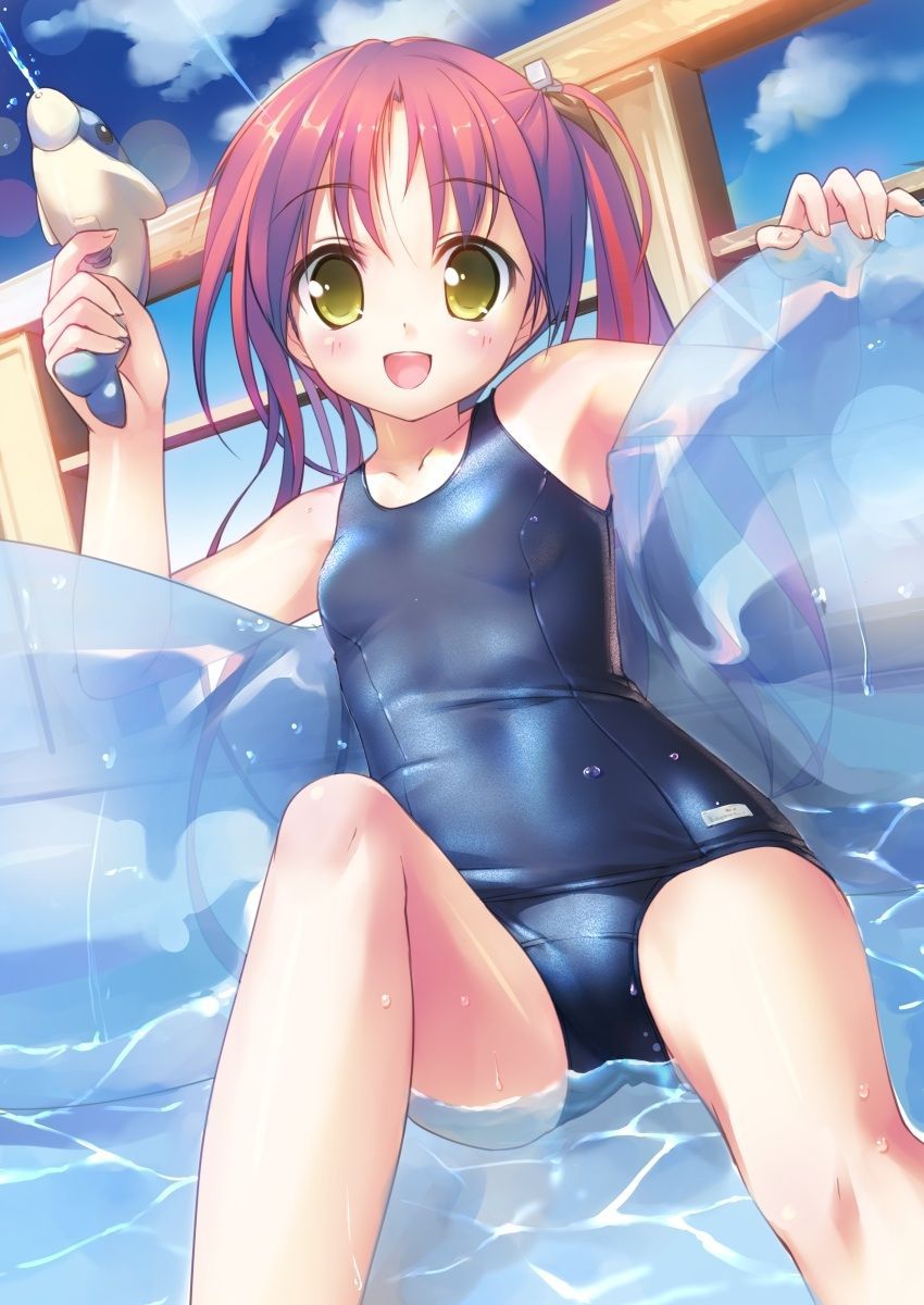 [Secondary swimsuit] You can enjoy the line of beautiful body of girls, girl image of school swimsuit part4 10