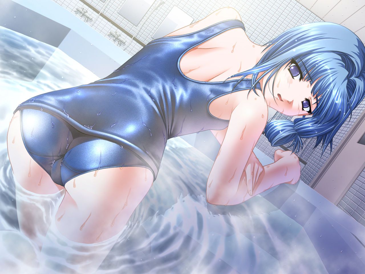 [Secondary swimsuit] You can enjoy the line of beautiful body of girls, girl image of school swimsuit part4 9