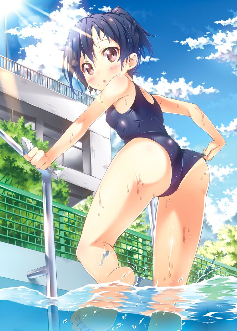 [secondary swimsuit] attractive body of the line annoying, part2 beautiful girl image of school swimsuit 18