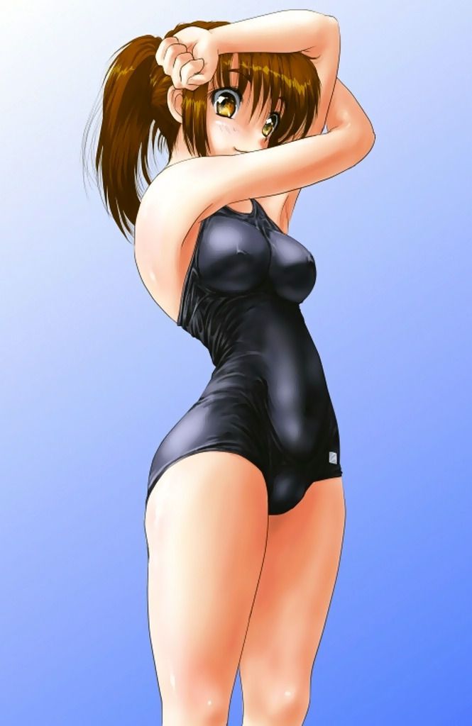 [Secondary swimsuit] full of charm of the body is not mature, erotic image of school swimsuit part8 13