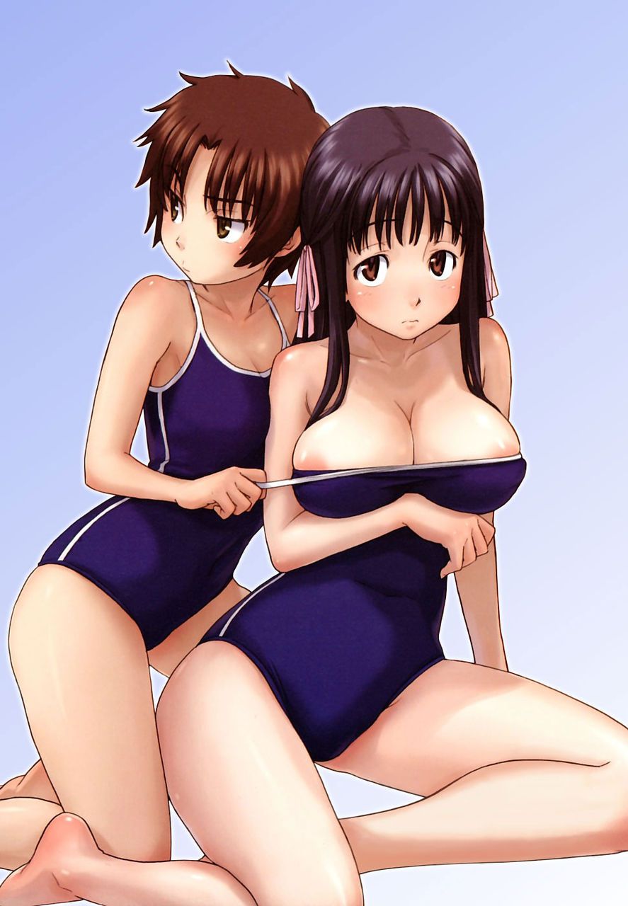 [Secondary swimsuit] full of charm of the body is not mature, erotic image of school swimsuit part8 23