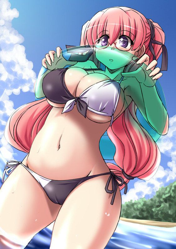 Swimsuit picture of a cute girl special [secondary swimsuit] Part16 15