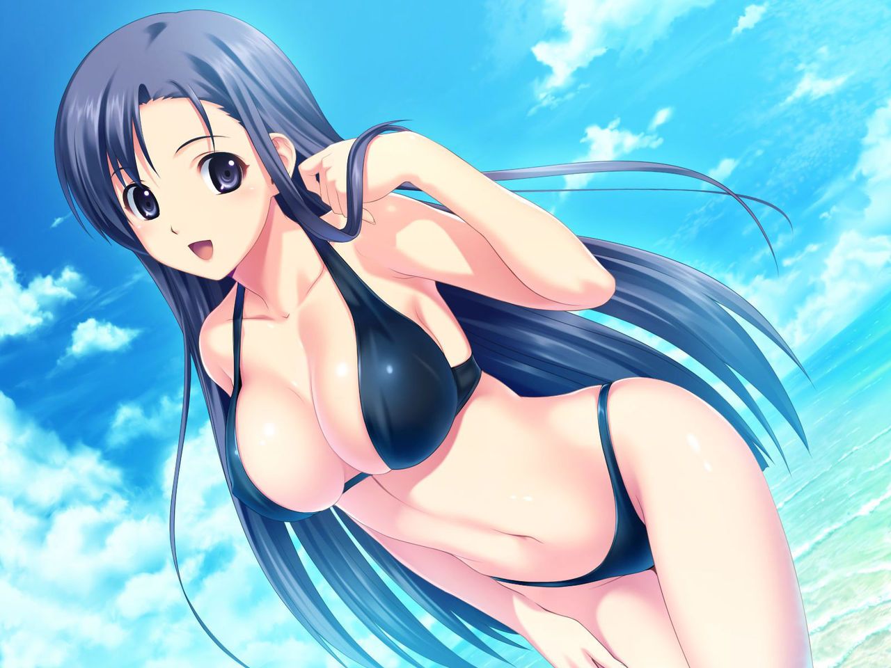 Swimsuit picture of a cute girl special [secondary swimsuit] Part16 5