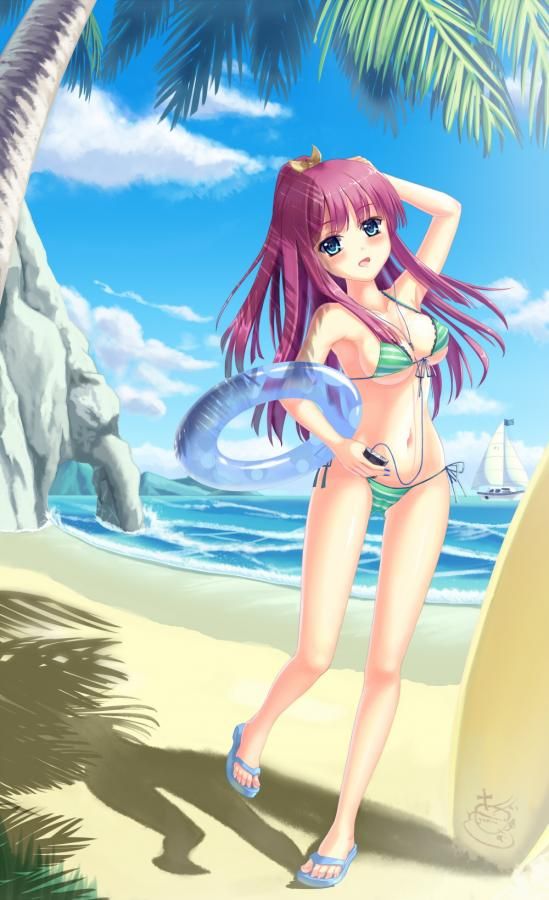 Swimsuit picture of a cute girl special [secondary swimsuit] part20 22