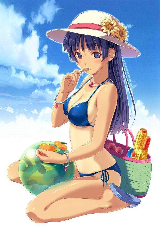 Swimsuit picture of a cute girl special [secondary swimsuit] part20 23