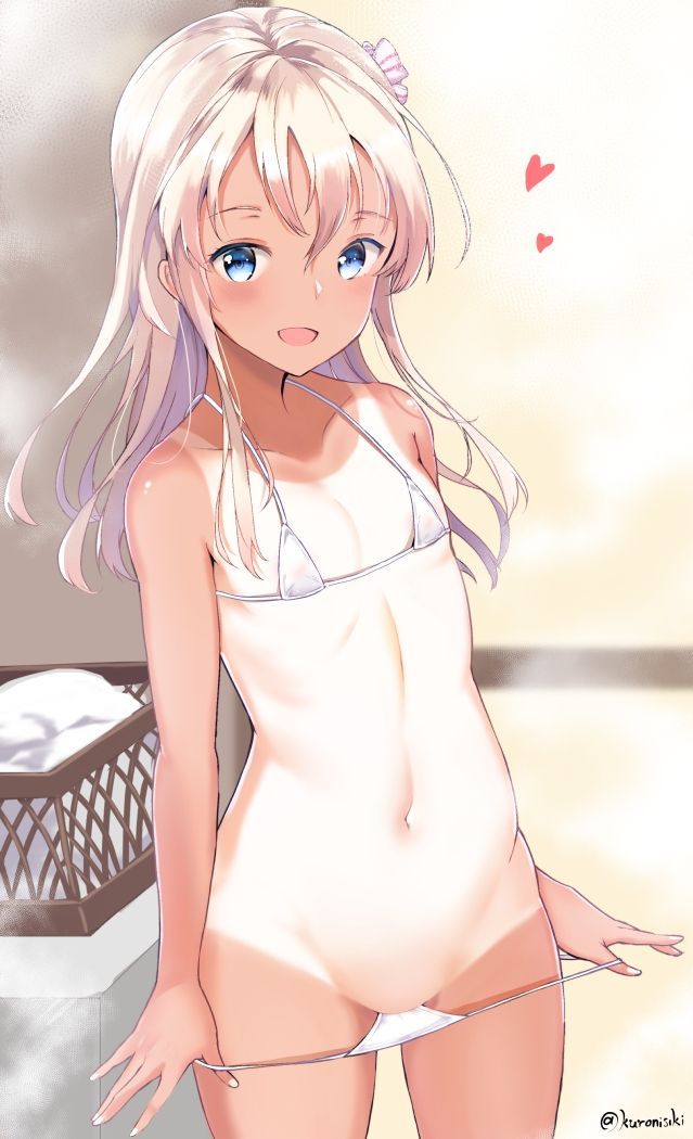 [Secondary, ZIP] beautiful girl image of micro bikini that porori when a little 40