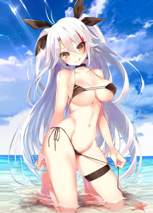 [Secondary, ZIP] beautiful girl image of micro bikini that porori when a little 45