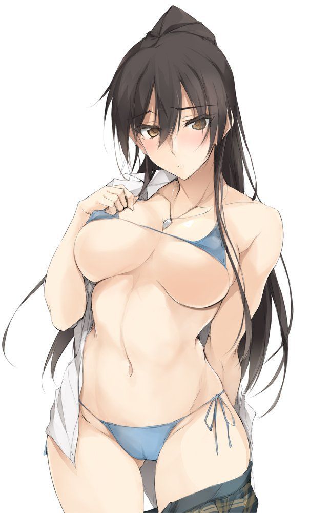 [Secondary, ZIP] beautiful girl image of micro bikini that porori when a little 9