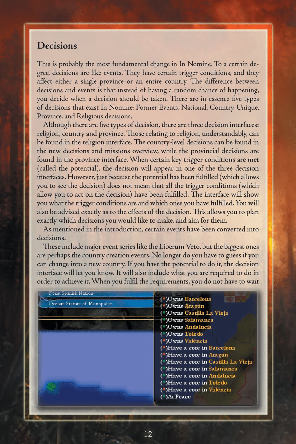 Europa Universalis III: In Nomine (PC (DOS/Windows)) Game Manual 12