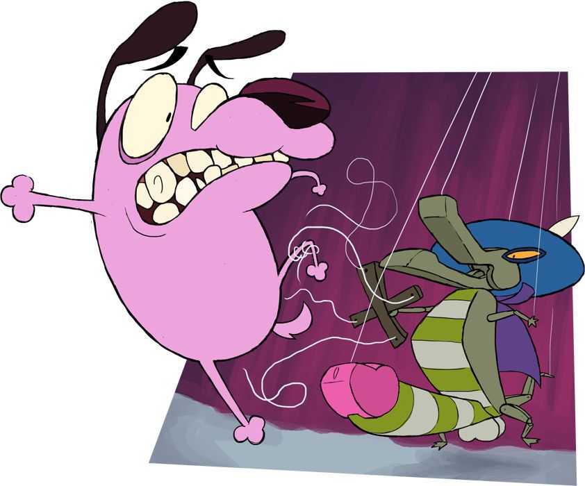 Revenge of the Great Fusilli (Courage the Cowardly Dog) 1