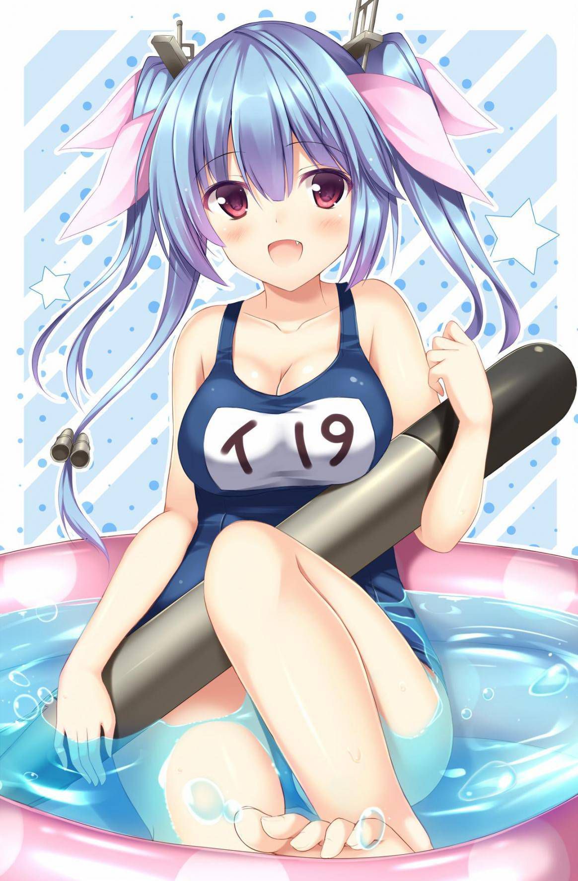 She loves the swimsuit of cute pretty girl!! Water!!! 10