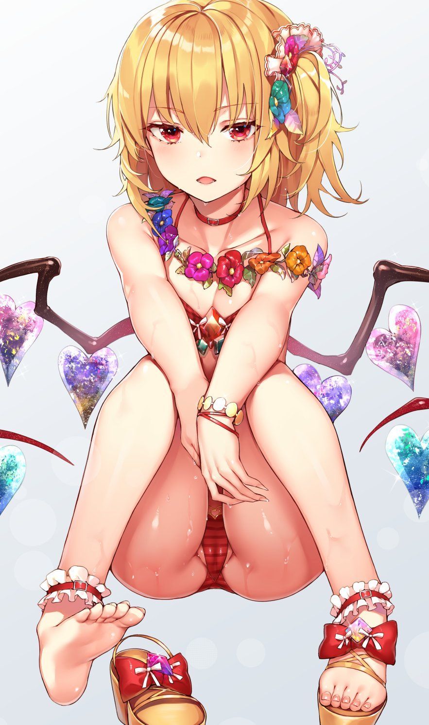 [Secondary/ZIP] beautiful girl image of a cute swimsuit in etch 34