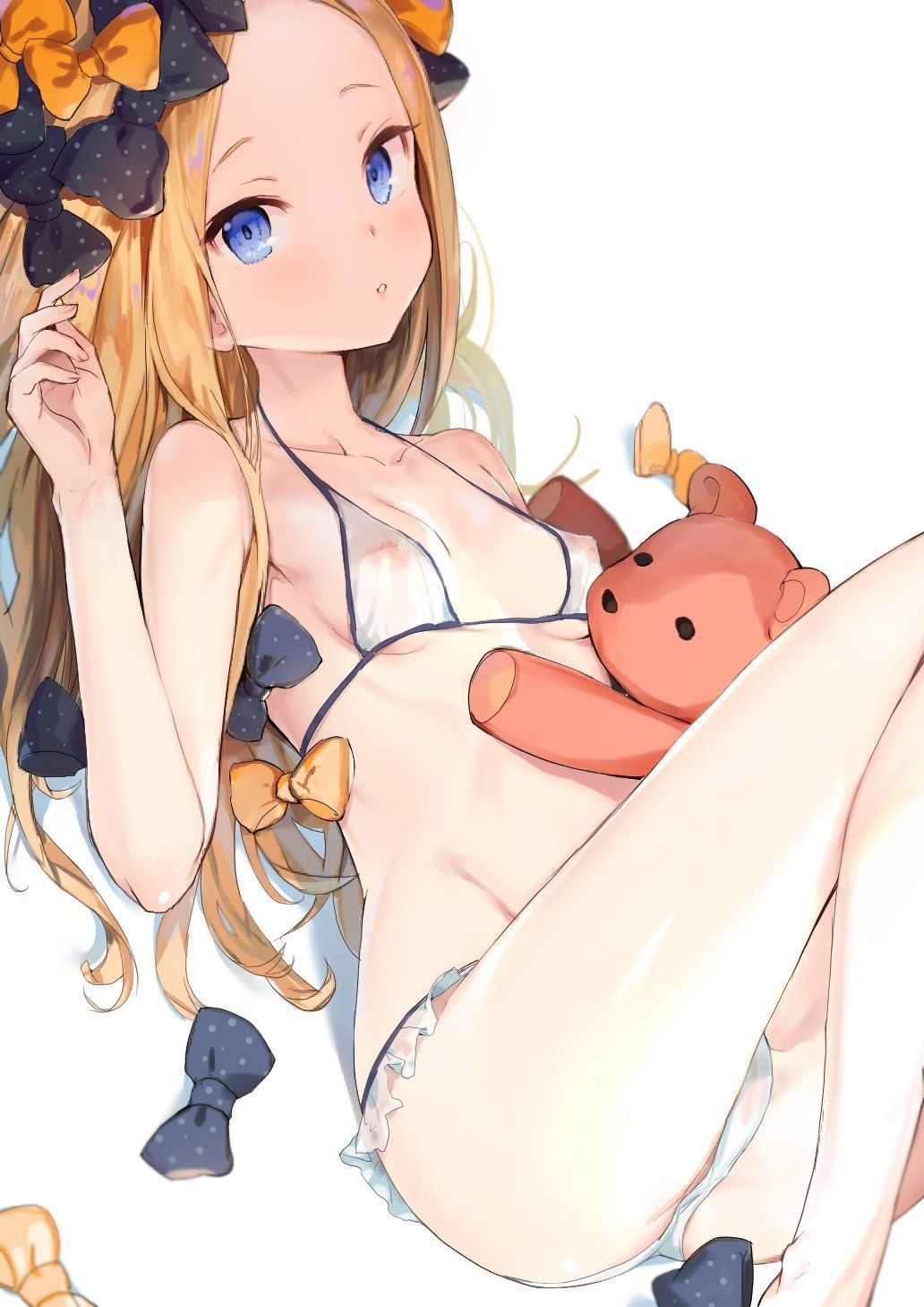 [Secondary/ZIP] beautiful girl image of a cute swimsuit in etch 4