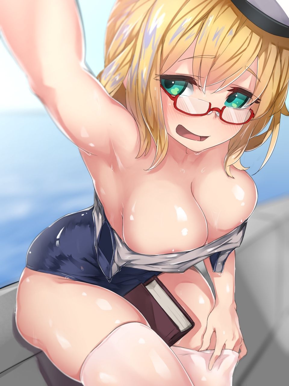 [Secondary/ZIP] beautiful girl image of a cute swimsuit in etch 43