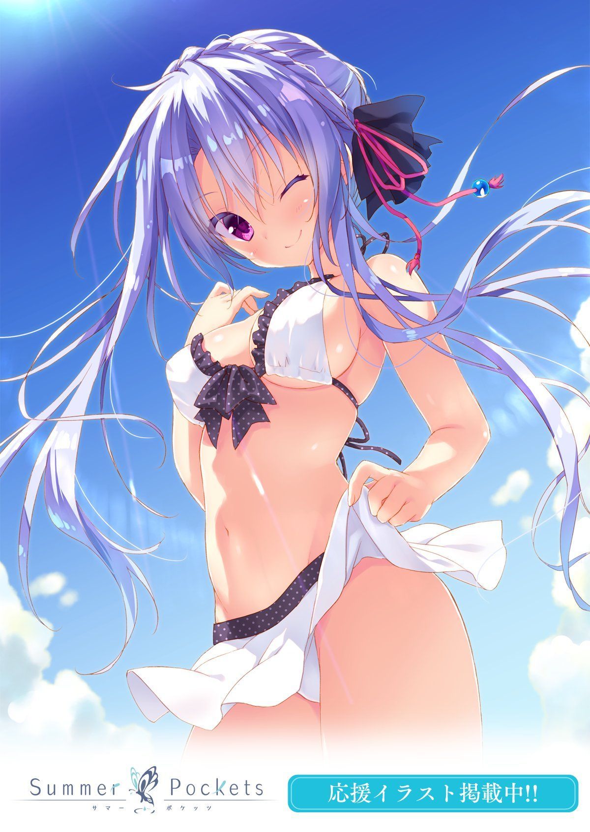 [Secondary/ZIP] beautiful girl image of a cute swimsuit in etch 45