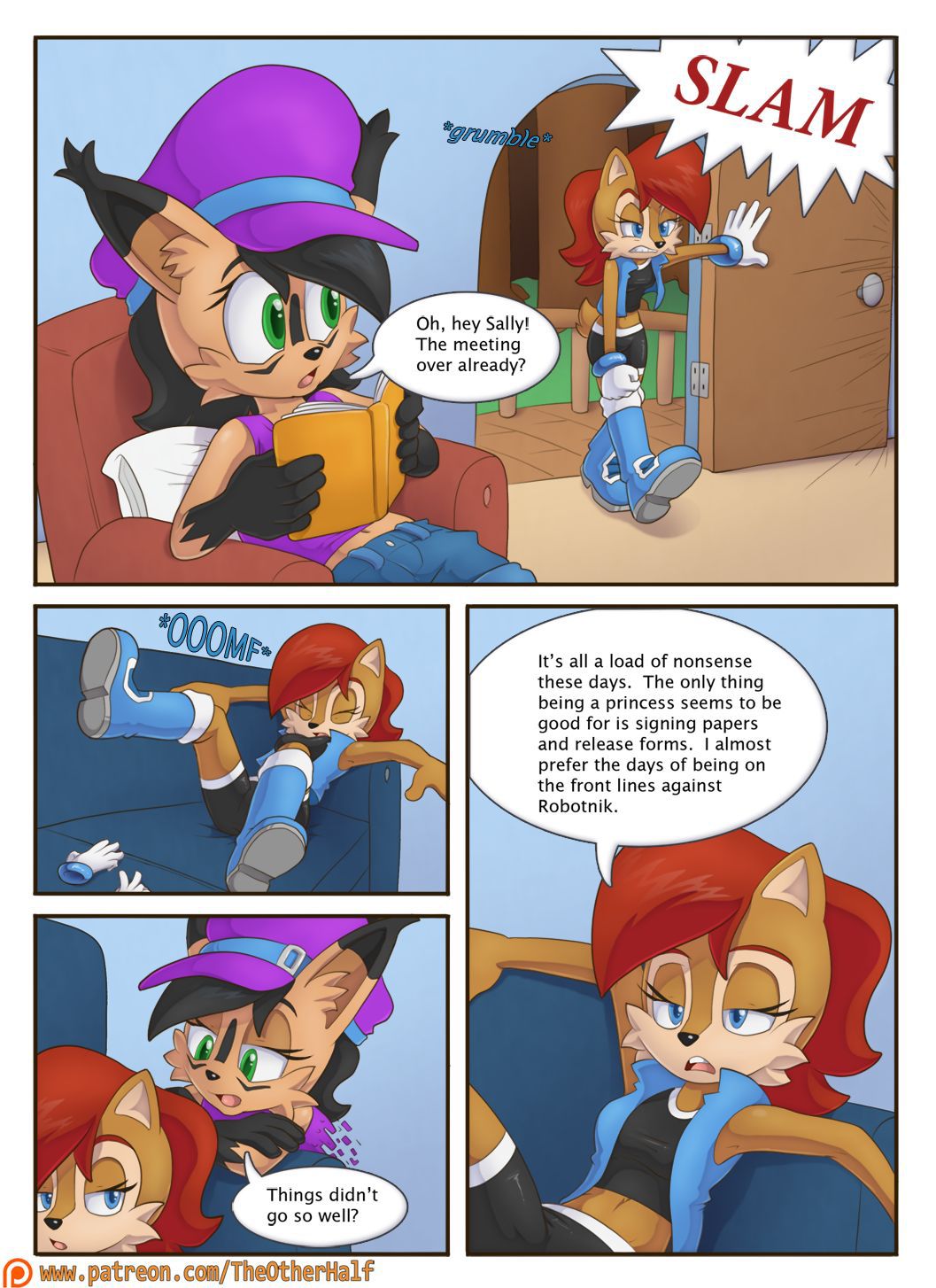 [TheOtherHalf] Crossed Circuits (Sonic The Hedgehog) [Ongoing] 2