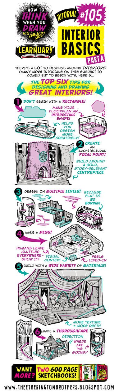 The Etherington Brothers - How To Think When You Draw Image Tutorial Files (Blog Rips)(Tutorial #508) 105