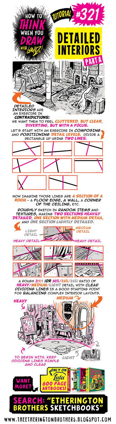 The Etherington Brothers - How To Think When You Draw Image Tutorial Files (Blog Rips)(Tutorial #508) 321