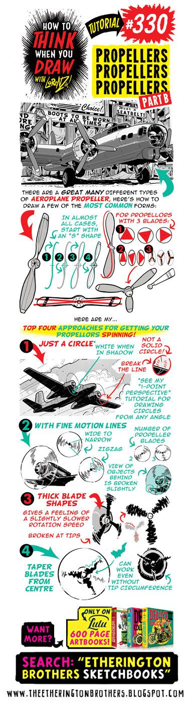 The Etherington Brothers - How To Think When You Draw Image Tutorial Files (Blog Rips)(Tutorial #508) 330