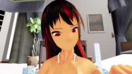 [MMD] Snack in the City (giantess vore) 9