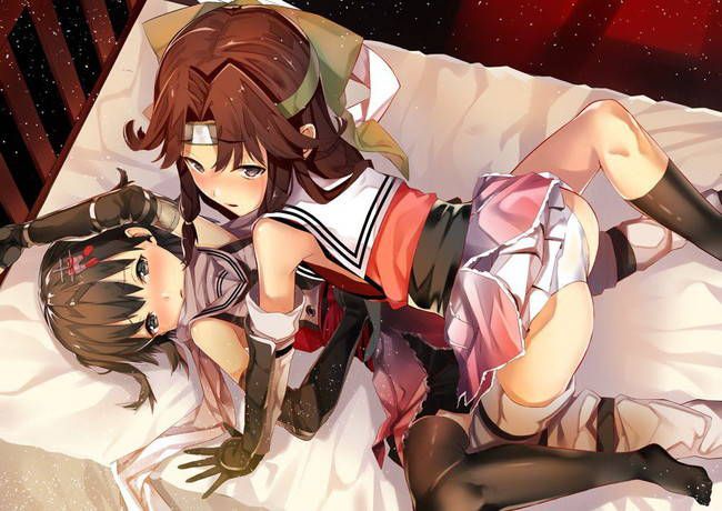 You can have a good dream in the second erotic image of Kantai 13