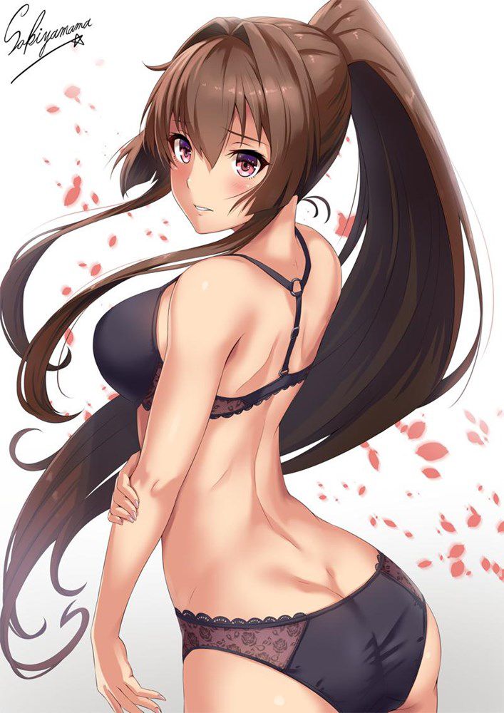 You can have a good dream in the second erotic image of Kantai 34