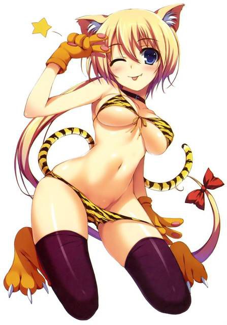 [75 pieces] Erofeci image collection of two-dimensional, animal ear girl! 16 49