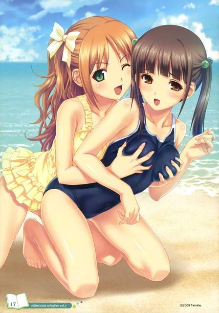 [57 pieces] Cute Erofeci image collection of two-dimensional school swimsuit. 40 22