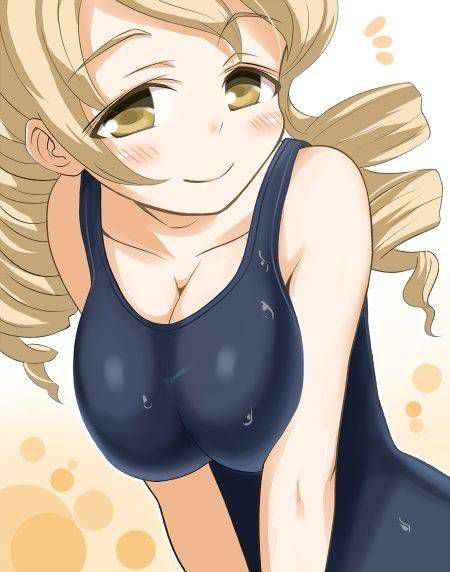 [57 pieces] Cute Erofeci image collection of two-dimensional school swimsuit. 40 27