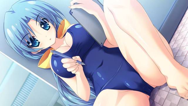 [57 pieces] Cute Erofeci image collection of two-dimensional school swimsuit. 40 49