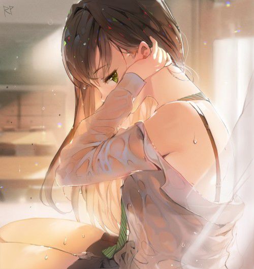 【Erotic Anime Summary】 Beautiful women and beautiful girls whose and underwear are completely visible due to wet sheer transparency 【Secondary erotica】 25